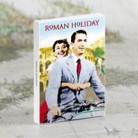 ภาพยนตร์คลาสสิกซีรีส์การ์ด "Roman Holiday" ภาพวาดตกแต่งขนาดเล็กโปสเตอร์โปสการ์ดพื้นหลังกระดาษสติ๊กเกอร์ติดผนังภาพวาดบ้าน-Shop5779273 Store