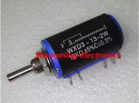 10PCS WXD3-13-2W 100R 200R 470R 680R 1K 2.2K 3.3K 4.7K 5.6K 6.8K 10K 22K 33K 47K 100K Multiturn Wirewound Potentiometer