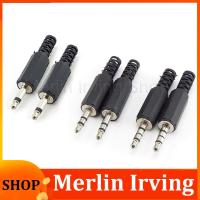 Merlin Irving Shop 3.5mm RCA male Plug Connector  2 3 4 Pole Mono Stereo Audio Video Dual Audio adapter Cable Wire For Headphone Socket