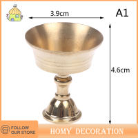 Shao Multi-Size Golden copper Alloy candle Holder แท่งเทียนประดับบ้าน