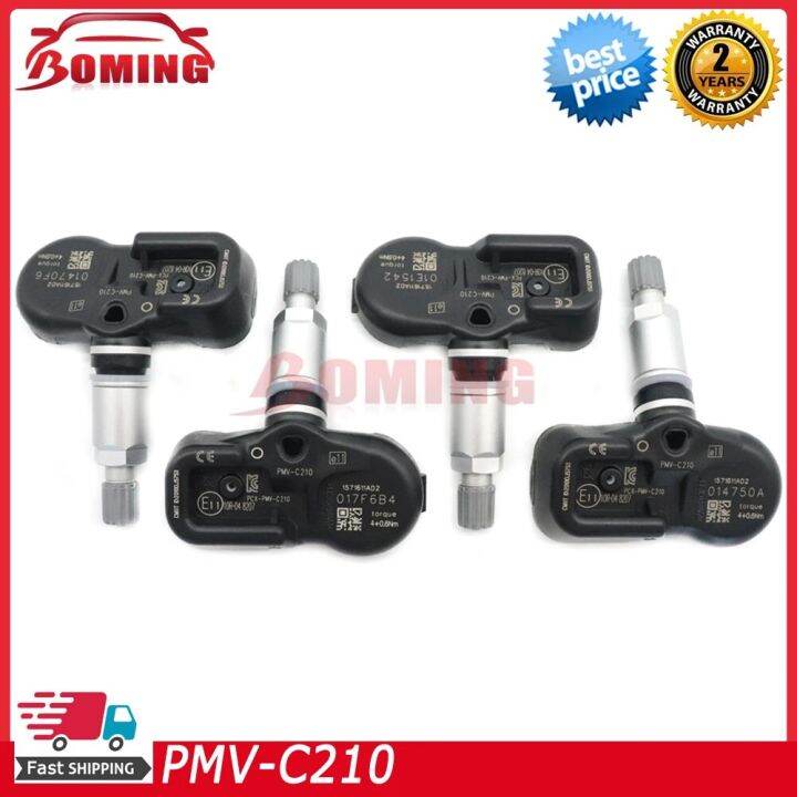 433Mhz TPMS Tire Pressure Monitoring System Sensor PMVC210 4260702030 4260702031 For Toyota
