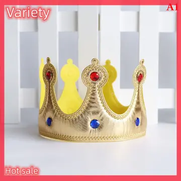 Royal King Crown For Men - Metal Prince Crowns And Tiaras, Full Round  Birthday Party Hats,medieval