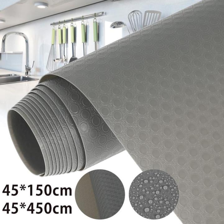 LARGE/SMALL Anti Non Slip Grip Mat Roll Rubber Shelf Drawer Liner Table  Cupboard