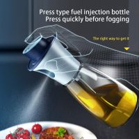 ☈ Glass Spray Oil Bottle Atomization Artifact Olive Oil Household Fat Reduction Oil Control Bottle Edible Oil Spray Bottle Kettle