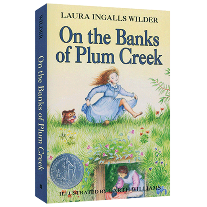 on-the-banks-of-plum-creek-the-4th-little-house-childrens-literature-book-in-english