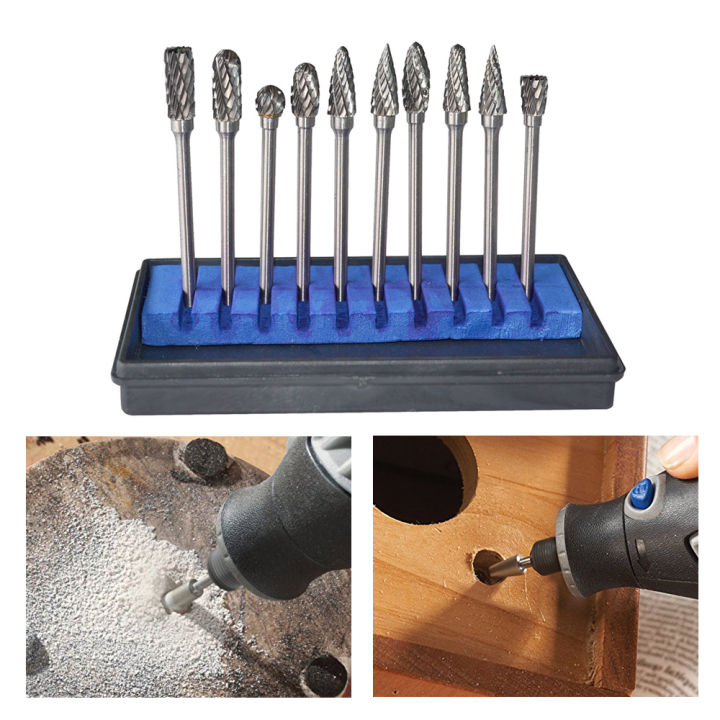 10-pcsset-6mm-tungsten-carbide-double-cut-rotary-point-burr-18-shank-fit-rotary-tools-die-grinder-shank-rotary-burr-tools-hot