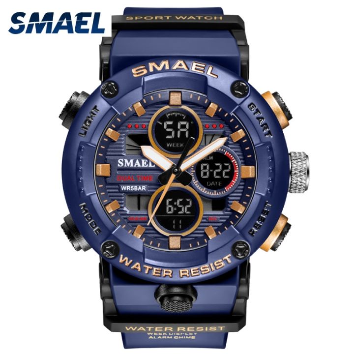 a-decent035-smaelwatch-ผู้ชาย-waterproofdigitalstopwatch-bigclock-สำหรับชาย8038-rel-gio-masculino-menquartz