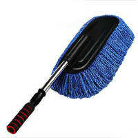 แปรงล้างรถไมโครไฟเบอร์ Scratch Free Multipurpose Extendable Handle Detachable Washing Dust Mop