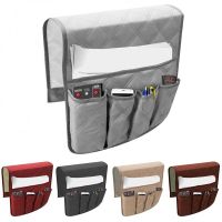 1PC Sofa Armrest Organizer With 5 Pockets And Cup Holder Tray Couch Armchair Hanging Storage Bag For TV Remote Control Cellphone