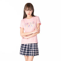 PAUL FRANK เสื้อยืด WOMENS TEES AURORA GRADENT TEXT