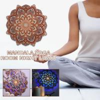 Universal Multi-function Outdoor Lighting Mandala Yoga LED Star Room Master Night Light Lamp Projector USB C3O2