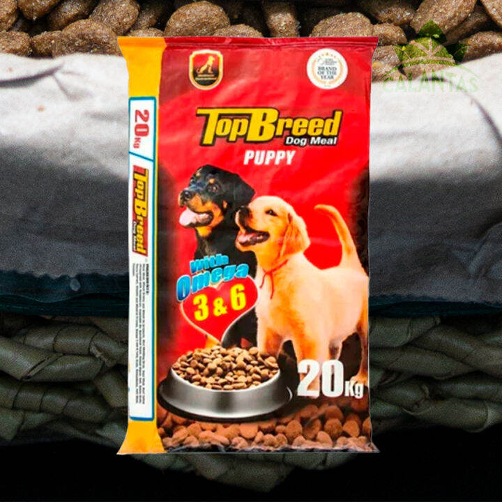 Top Breed Puppy Dog Food with Omega 3 and 6 Lazada PH