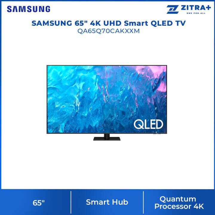 SAMSUNG 65" 4K UHD Smart QLED TV QA65Q70CAKXXM Tizen™ Smart TV 