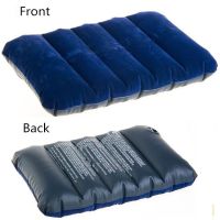 Portable Air Cushion Pillows Folding Square Inflatable Pillows Car Travel Hiking Nap Rest Cushion Outdoor Home Sleeping Bedding