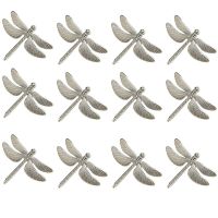 R 12 Pcs Dragonfly Napkin S, Zinc Alloy Napkin Buckle Silver Napkin  For Hotel Wedding Holiday Table Dinner Party