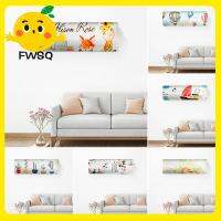 FWSQ เคสที่คลุมเครื่องปรับอากาศตกแต่งเครื่องปรับอากาศตกแต่งผนังโพลีเอสเตอร์แบบแขวนผ้ากันฝุ่นผ้าคลุมฝุ่น