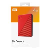 เอ็กซ์เทอร์นัลฮาร์ดดิสก์ WD My Passport 4TB