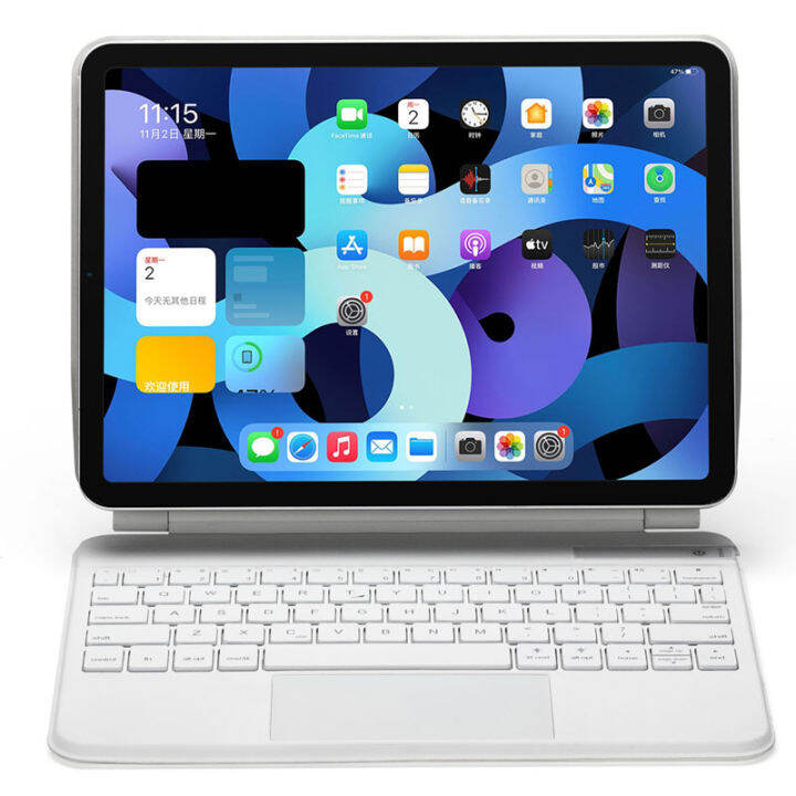 Wireless Bluetooth Magic Keyboard Touchpad Backlight Keyboard Case for
