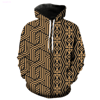 Abstract Pattern Mens Hoodies Casual Teens Cool Hip Hop Pullover Tops Oversized With Hood Jackets Long Sleeve Sweatshirts Funny Size:XS-5XL