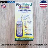 NeilMed® Clearcanal Earwax Removal Complete Kit Set 7 Pieces ชุดอุปกรณ์ทำความสะอาดหู ละลายขี้หู ล้างหู กำจัดขี้หู ชุด 7 ชิ้น