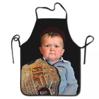 Funny Little Hasbulla Magomedov Bib Apron Men Women Unisex Kitchen Chef Tablier Cuisine for Cooking Baking Gardening