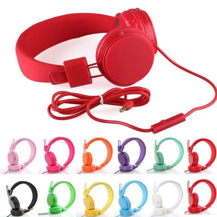 หูฟังที่คาดหัวแฟชั่นหูฟังแบบมีสายสำหรับเด็ก-หูฟังสำหรับ-ipad-แท็บเล็ตเด็กสำหรับเด็กเครื่องช่วยฟัง