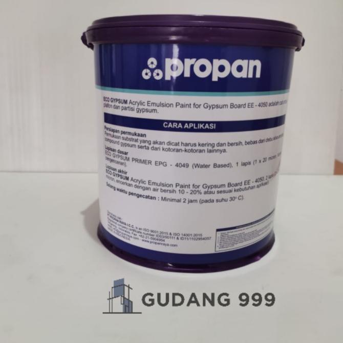 Cat Gypsum Cat Plafon Eco Gypsum Propan 5 Kg White Putih 4050 Tokoasma Lazada Indonesia 5933