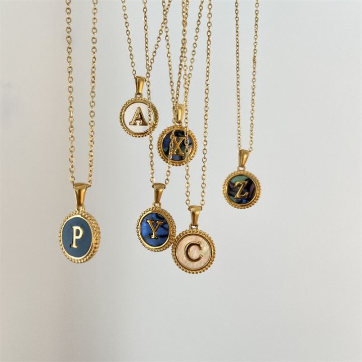 cw-g-amp-d-new-original-gold-color-stainless-steel-vintage-letter-coin-pendant-necklace-for-women-name-initial-26-alphabet-jewelry-gift