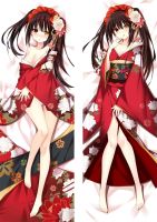 2022 Anime Dakimakura Date A Live Tokisaki Kurumi Hugging Body Pillow Case Home Bedding Long Cushion Pillow Cover