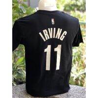 2023 NewNBA Kyrie Irving Brooklyn Nets Jersey เสื้อ Black Edition