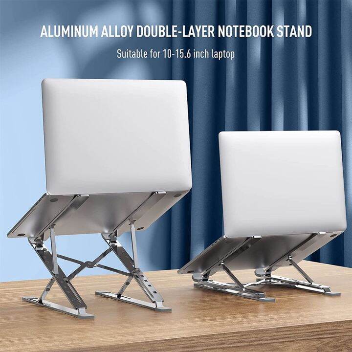 N8 Foldable Adjustable Laptop Stand Aluminum For Macbook Tablet