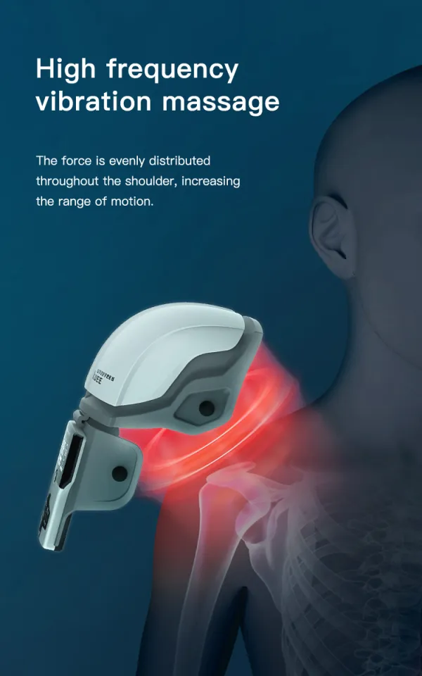 Tech Love Frozen Shoulder Massager Home Use Cervical Spine Shoulder Pads to  Keep Warm, Beating Bone, Knee Joint Therapy