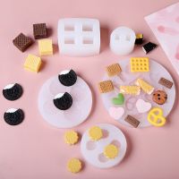 Cute Silicone Mold Biscuits Fruit Shaped Mould Candle Making 3D DIY Crystal Epoxy Resin Molds Decorations moule silicone bougie