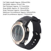 Jam Tangan Digital นาฬิกาดิจิตอลสำหรับเล่นกีฬา Jam Tangan Digital Es ลักษณะทันสมัยสำหรับการปีนเขาสำหรับการวิ่ง