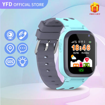 ZZOOI Children Smart Watch SOS Antil-lost Phone Voice Call Smartwatch For Kids Sim Card Photo Camera Waterproof Gift For Boys Girls