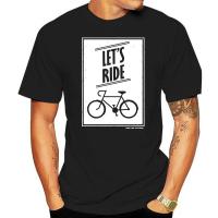 Men T Shirt Ride Like The Wind Premium Lets Tee Cycle Gift Tshirt 100% cotton T-shirt