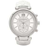 นาฬิกาผู้หญิง MICHAEL KORS Sawyer Silver Crystal Pave Dial Ladies Watch MK2443