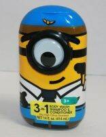 Minion 3+ Body Wash Shampoo &amp; Conditioner Sky High Citrus Scented NET 14 FI. oz. 414ml. มินเนียน บอดี้ วอช แชมพู แอนด์ คอนดิชั่นเนอร์ กลิ่นสกายไฮซิตรัส