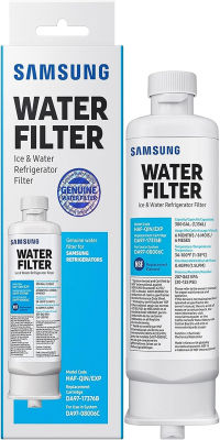 Samsung Genuine DA97-17376B Refrigerator Water Filter, 1-Pack (HAF-QIN/EXP) (packaging may vary)