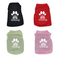 Summer Designer Dog Clothes for Small Large Dogs Puppy Cat Thin Breathable Vest T-shirt Pet Clothes Dog Costumes Dog Supplies