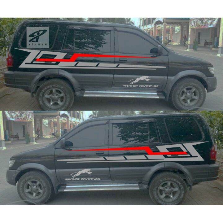 Stiker Mobil Isuzu Panther Stiker Mobil Panther Cutting Stiker Bodi