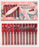 ลิปสติก Belenda ครบเช็ตความสวย12สี Velvet Matte ลิปสติก Non-Stick Liquid Lip Gloss  ลิปสติก Lipgloss?????