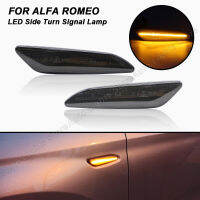 2X สำหรับ Alfa Romeo 147 156 Fiat Egea Tipo 356 Lancia Ypsilon Delta LED Side Marker Light Arrow ไฟเลี้ยวสัญญาณไฟกระพริบไฟแสดงสถานะ