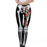 Halloween 3D Printing Fashion Printing Stretch Leggings Women Fashion Leggings Pants