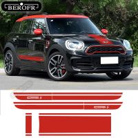 BGF Car Styling Hood Bonnet Rear Door Side Sticker Decal Cooper S F60 All4 2017-Present