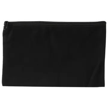 Canvas Zip Bags Canvas Pencil Pouch Canvas Makeup Bags Blank Canvas Pencil  Case DIY Craft Bags