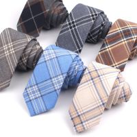 Fashion Cotton Neck Ties  For Men Women Casual Plaid Tie For Boys Girls Suits Tie Slim Necktie For Wedding Party Gravatas Boys Clothing