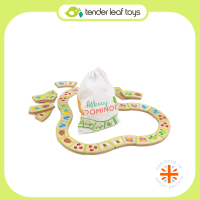 Tender Leaf Toys ของเล่นไม้ ของเล่นเสริมพัฒนาการ โดมิโน่ในสวน Garden Path Dominoes