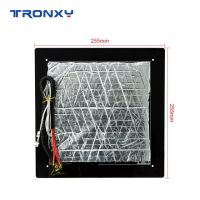 ชุดฐานวางชิ้นงานแบบร้อนอะไหล่เครื่องพิมพ์3d Tronxy 220*220มม./255*255มม./330*330มม. แผ่นอลูมิเนียมมาตรฐานสายด่วน