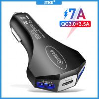 Quick Charging 3.0 Type C Car Charger QC 3.0 Fast PD Dual USB Mobile Phone Adapter